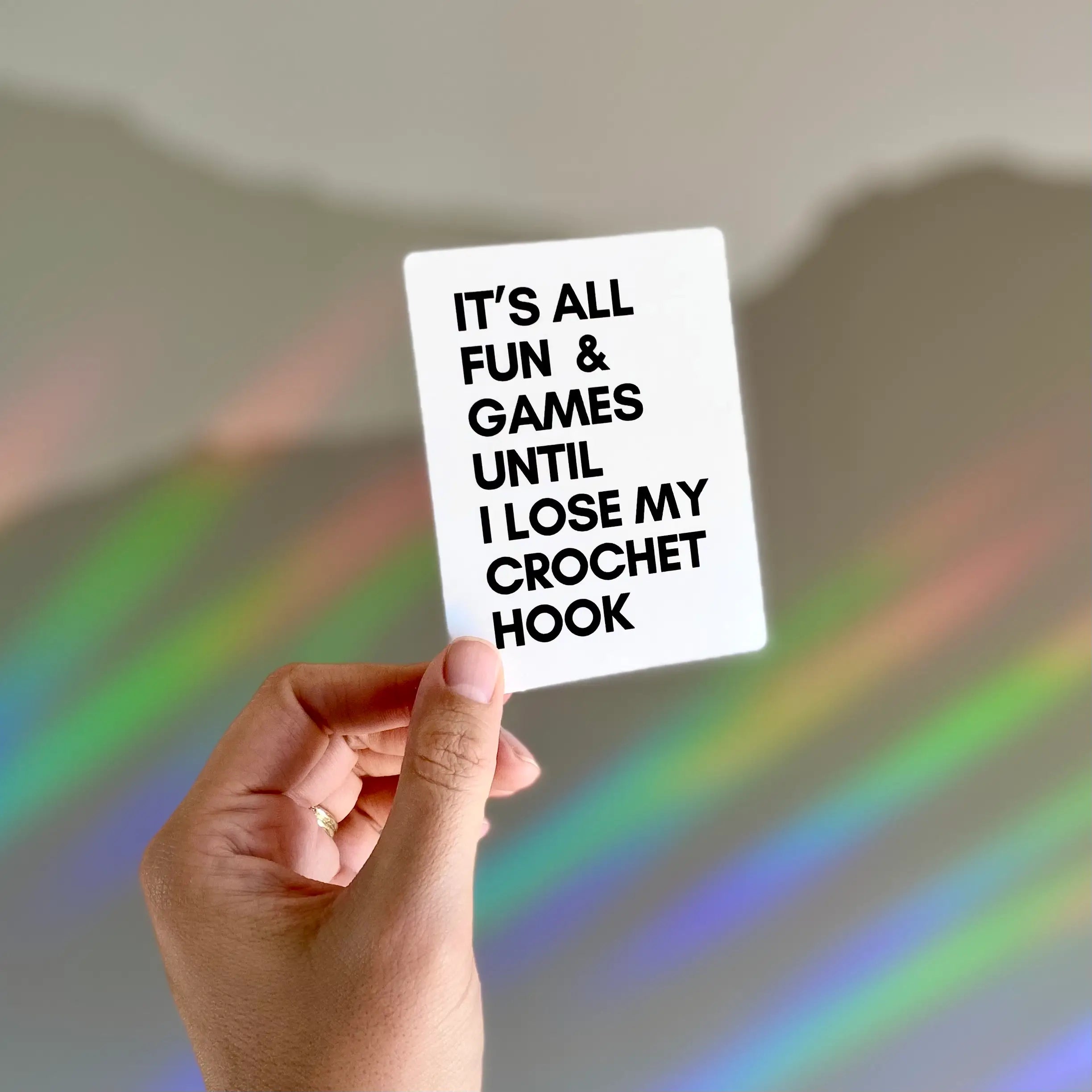 Fun & Games Sticker