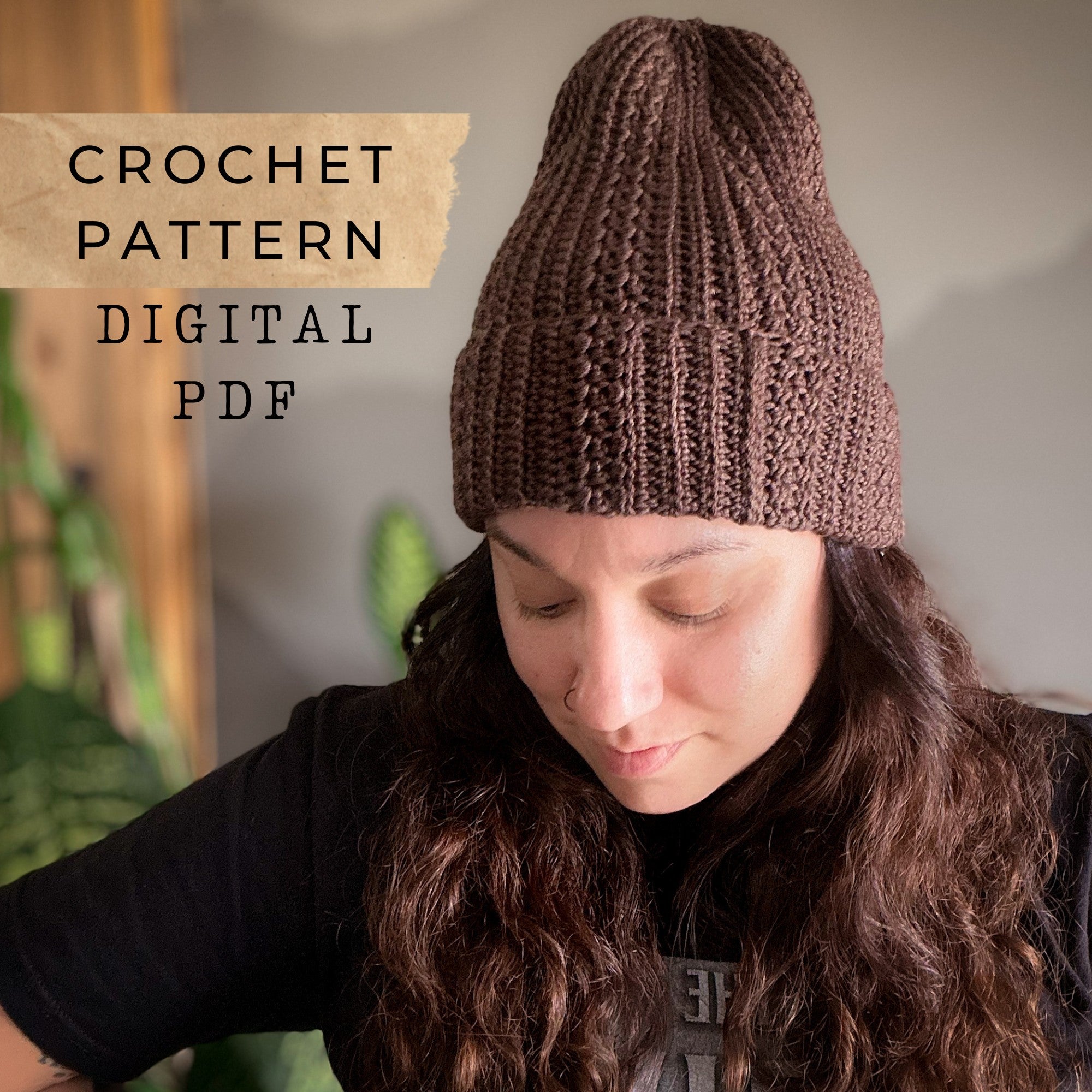 Nature Walk Beanie Crochet Pattern
