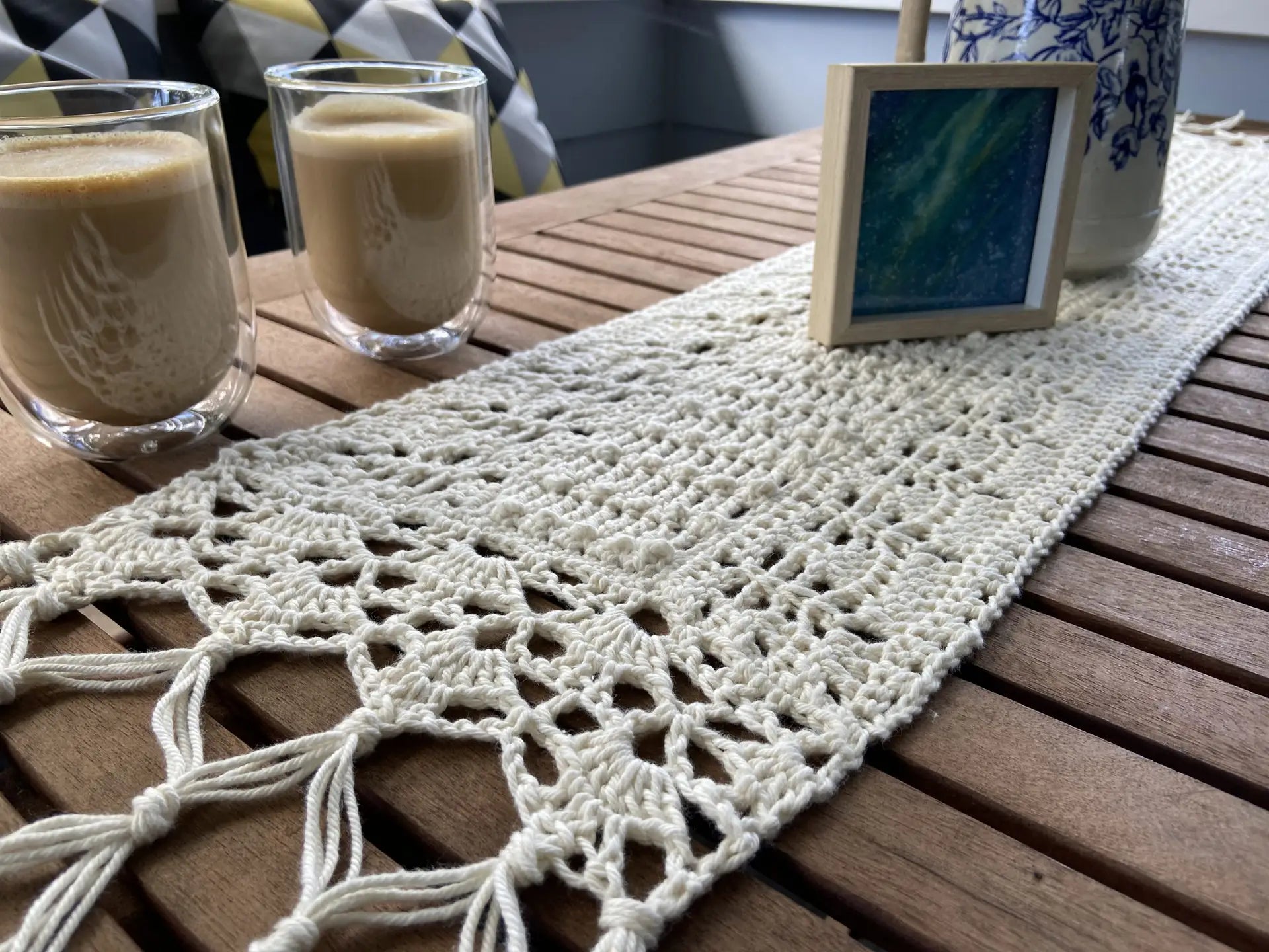 Sage Table Decor