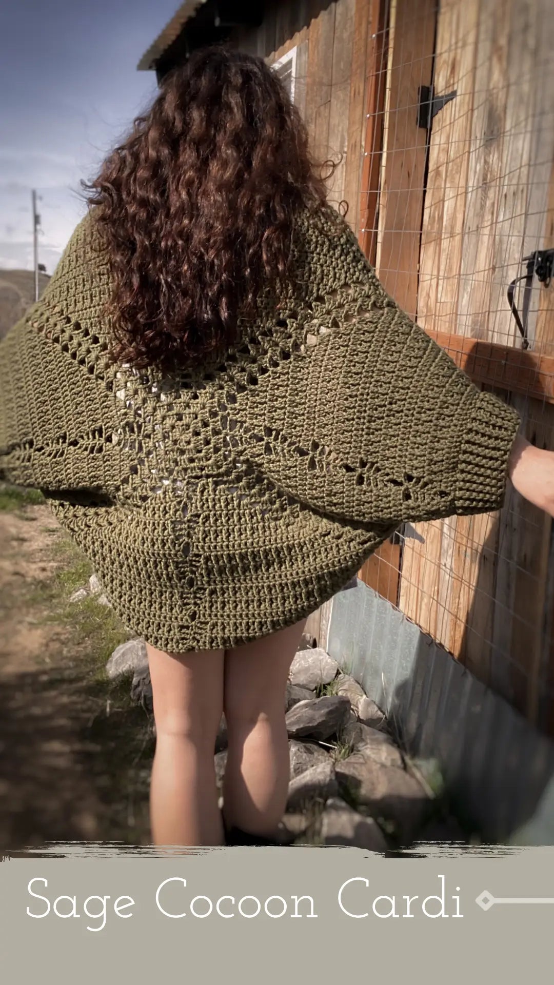 Tzigns - Sage Cocoon Cardi