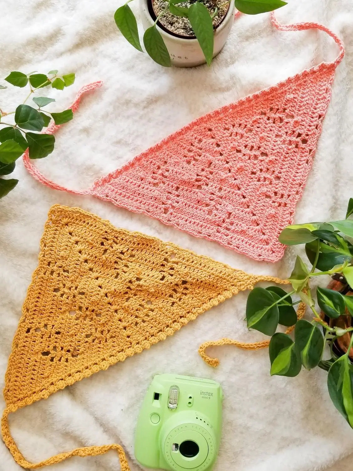 Sweet Sage Bandana Crochet Pattern