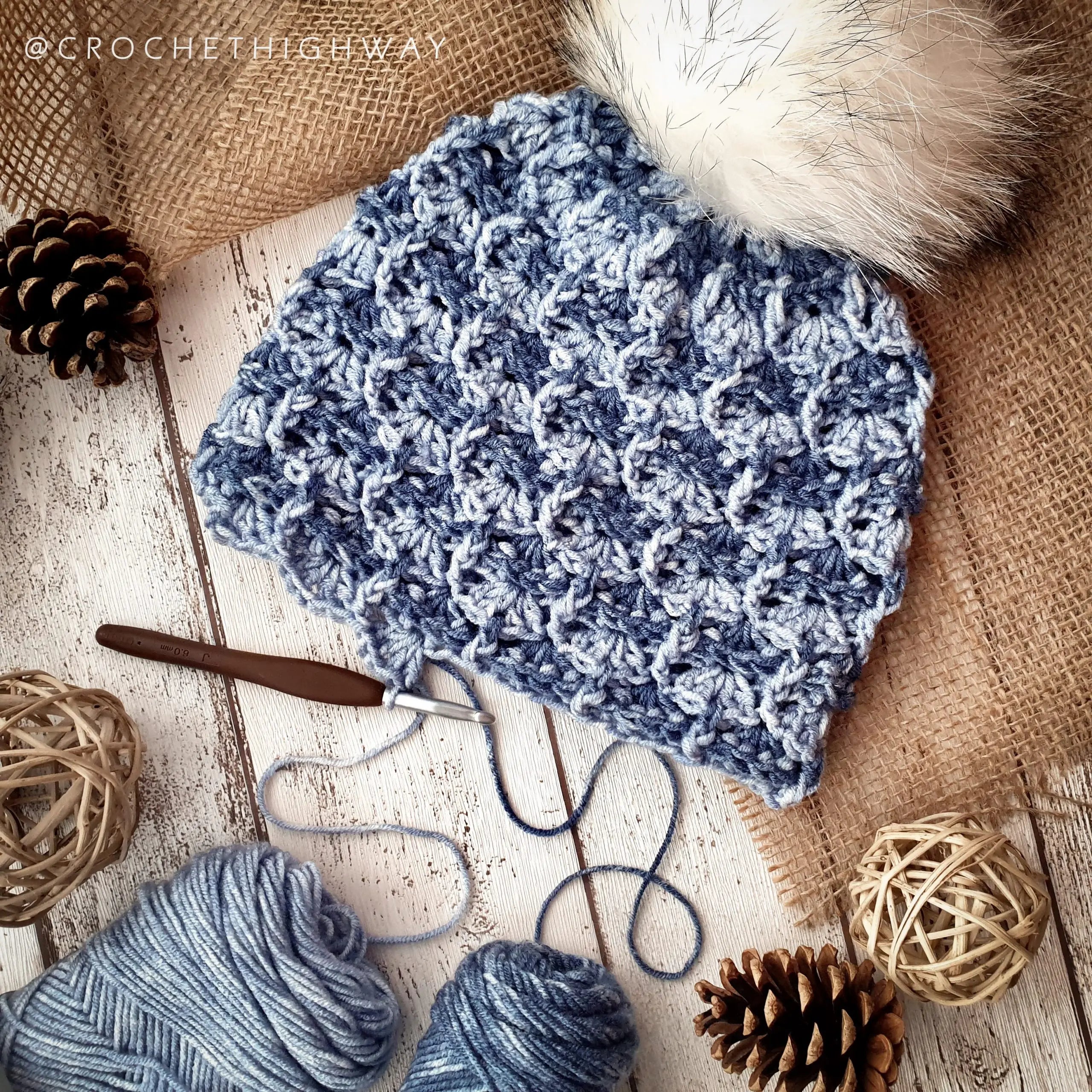 Columbia Slouch Crochet Pattern