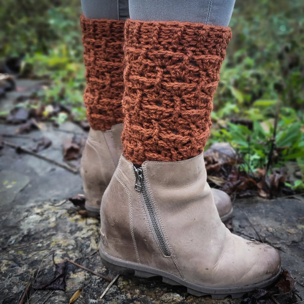 Columbia Boot Socks Crochet Pattern