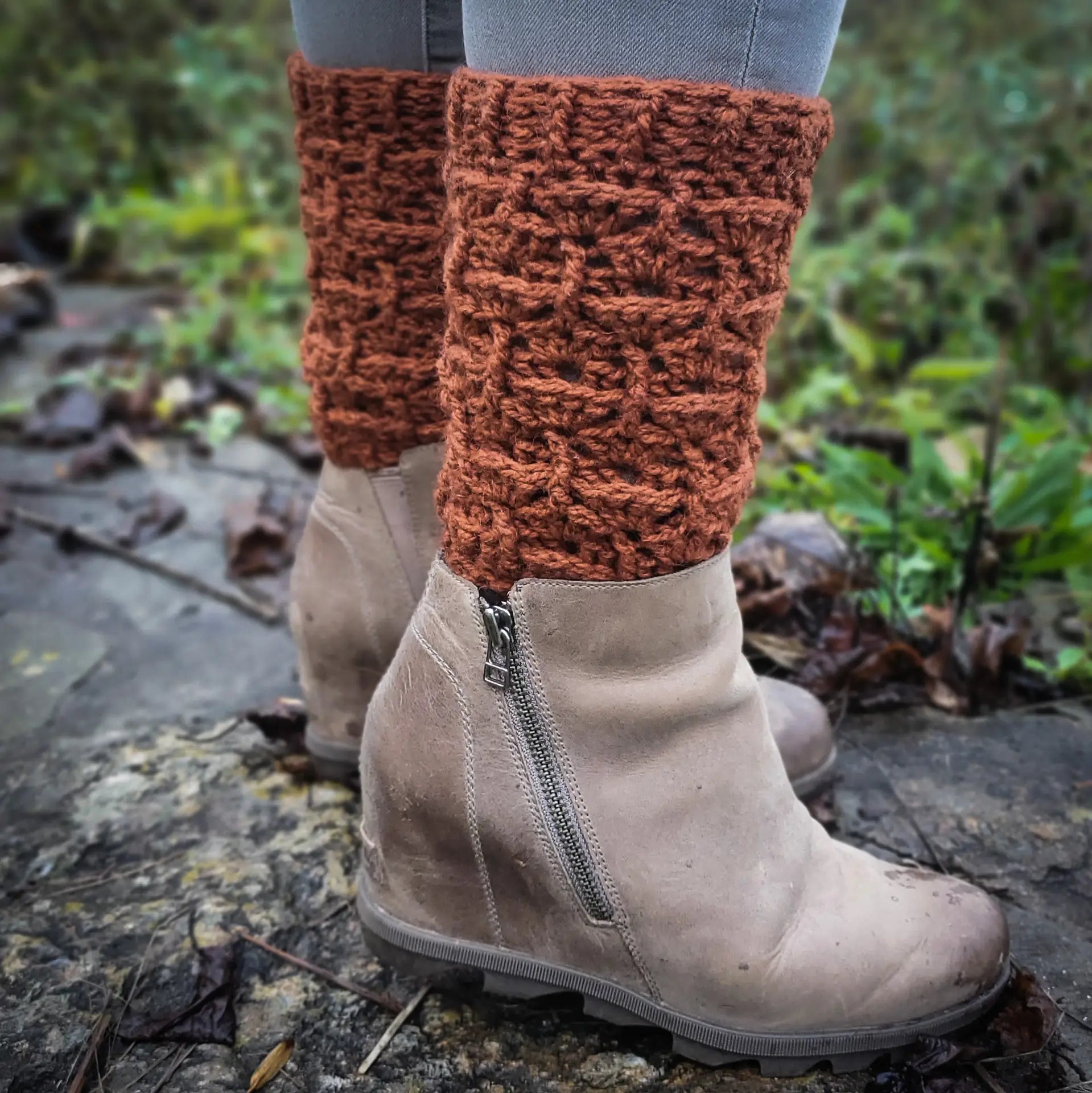 Columbia Boot Socks Crochet Pattern