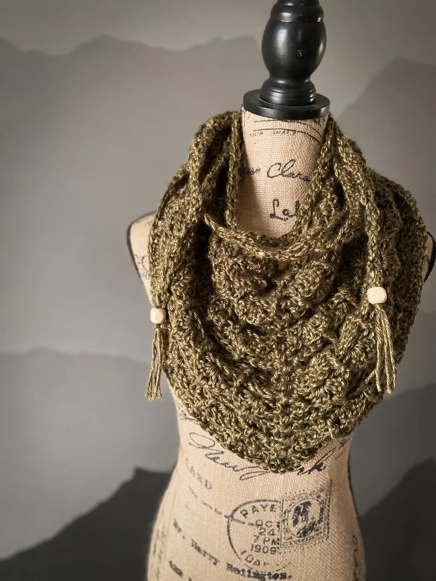Columbia Ridge Scarf Crochet Pattern