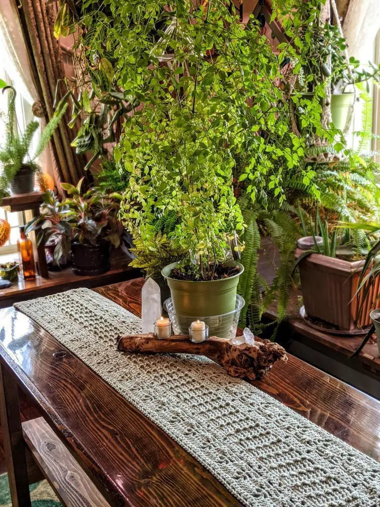 Sage Table Decor