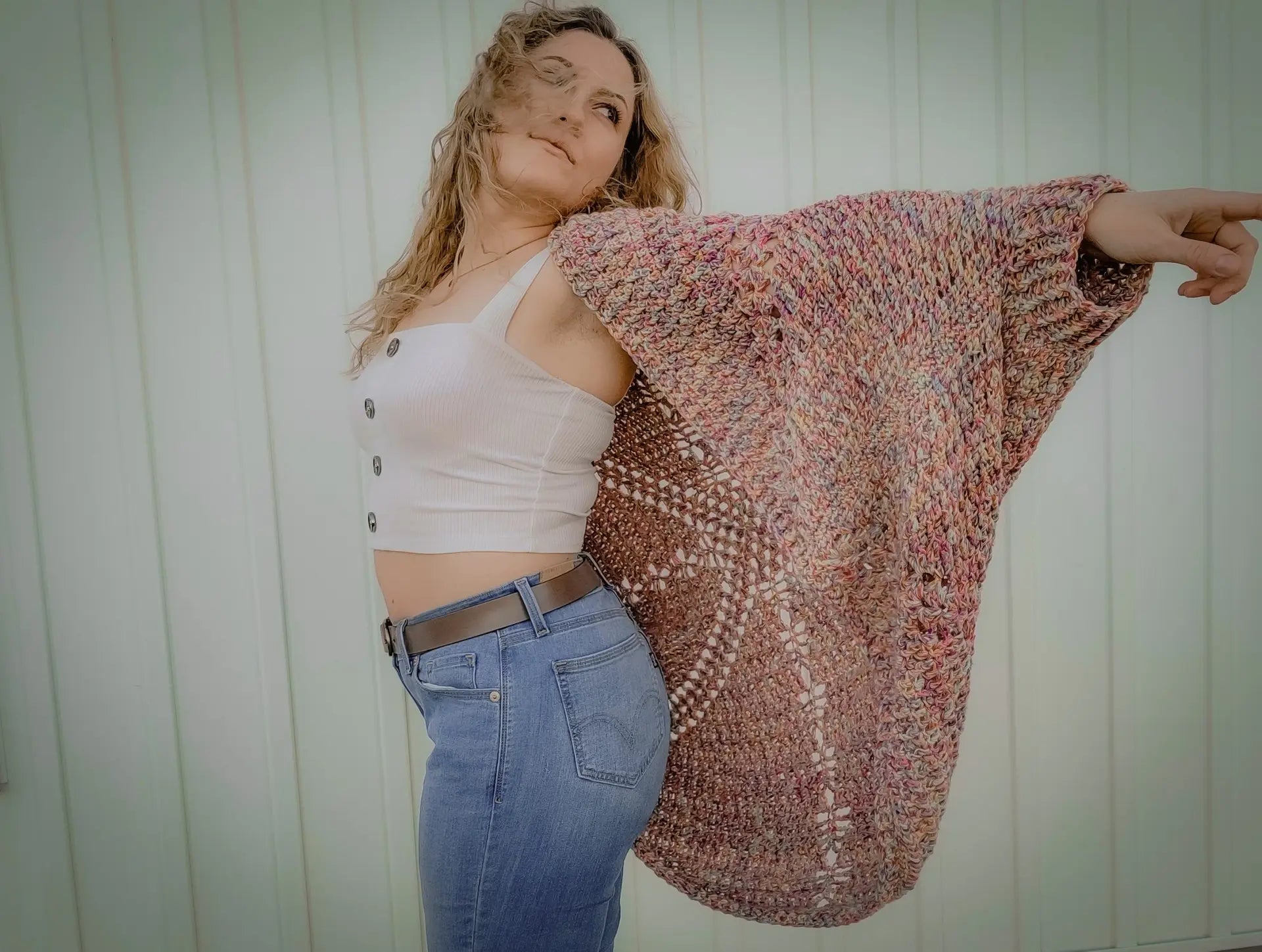 Tzigns - Sage Cocoon Cardi