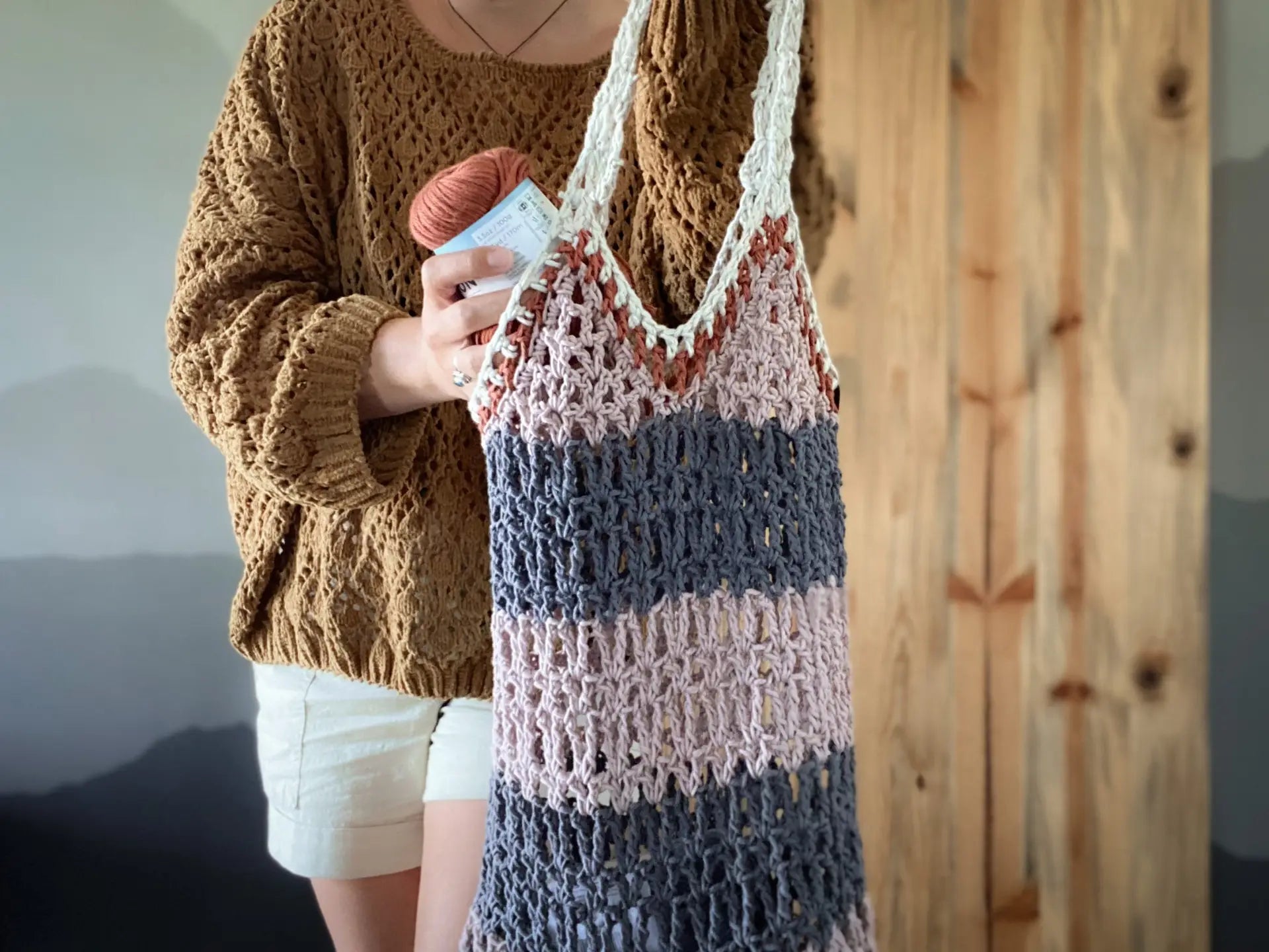 Market Bag Crochet Pattern