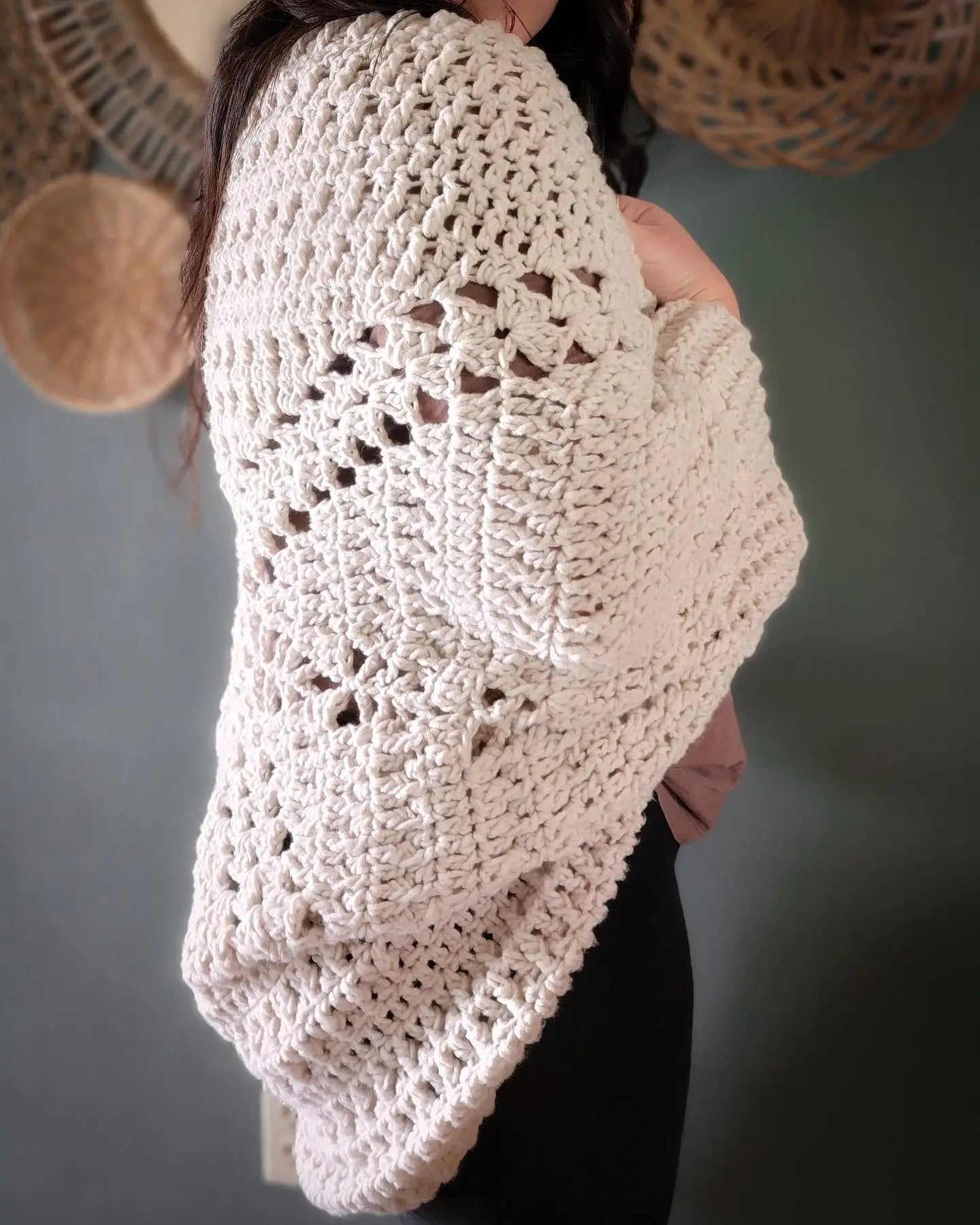 Tzigns - Sage Cocoon Cardi