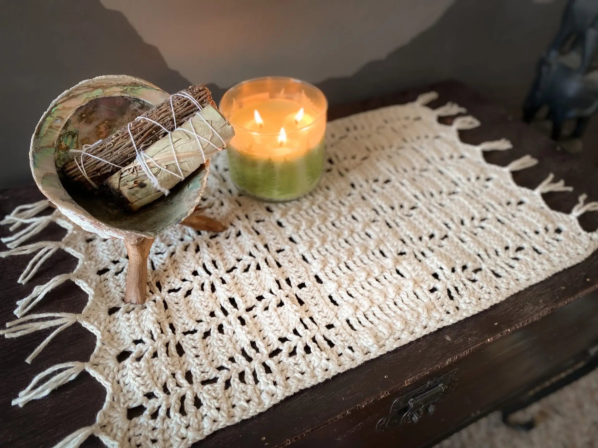 Sage Table Decor