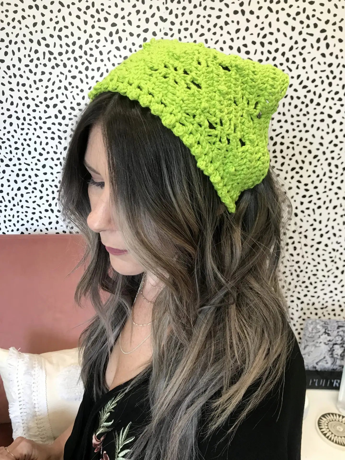 Sweet Sage Bandana Crochet Pattern