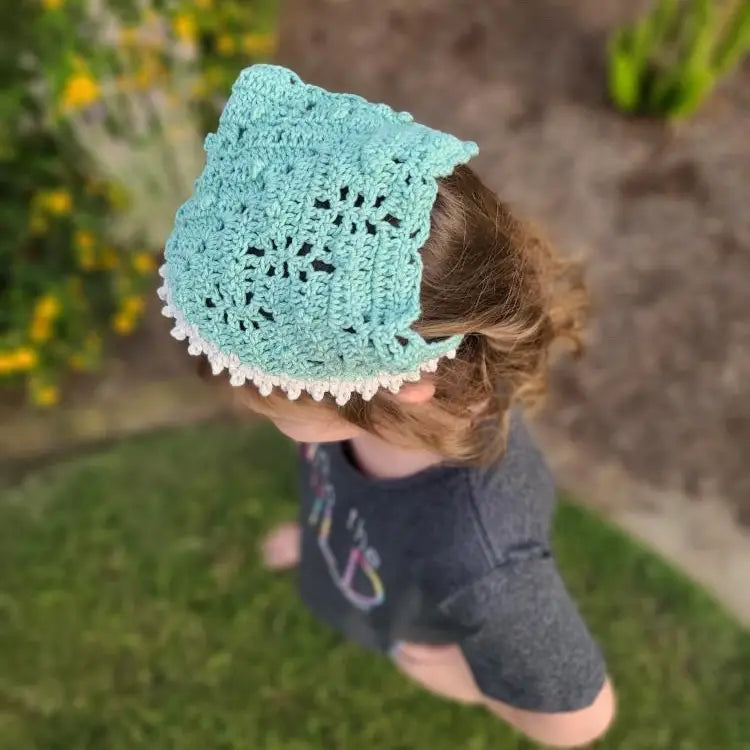 Sweet Sage Bandana Crochet Pattern