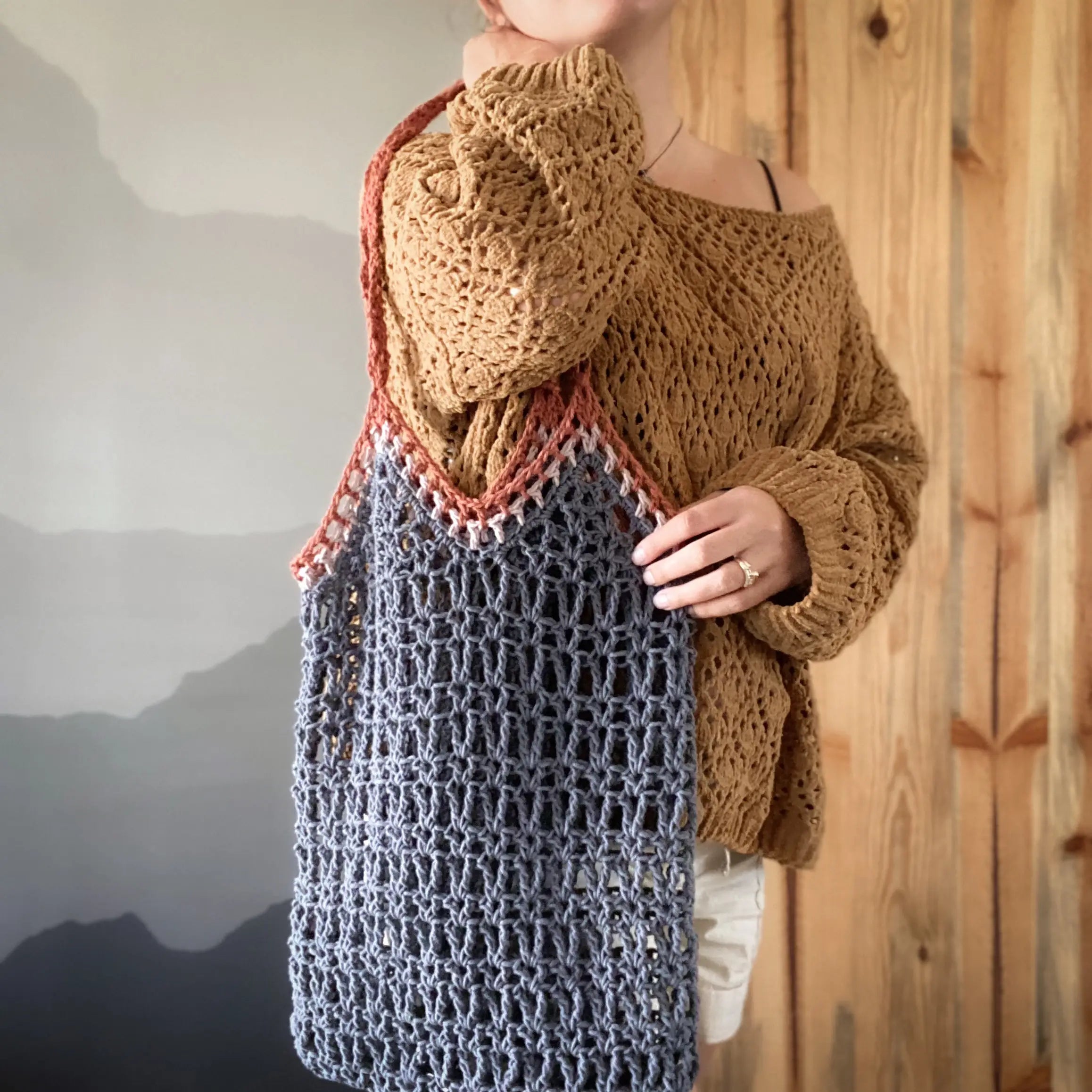 Market Bag Crochet Pattern
