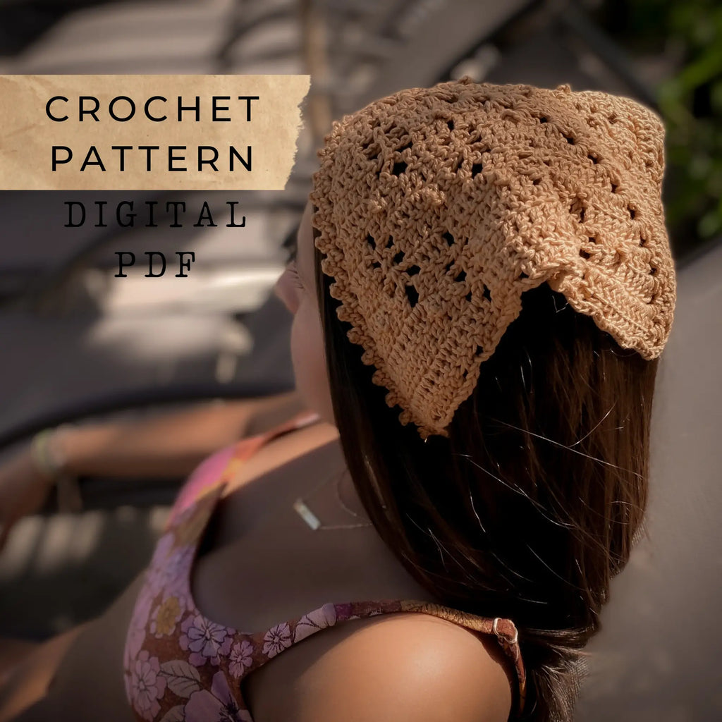 Sweet Sage Bandana Crochet Pattern