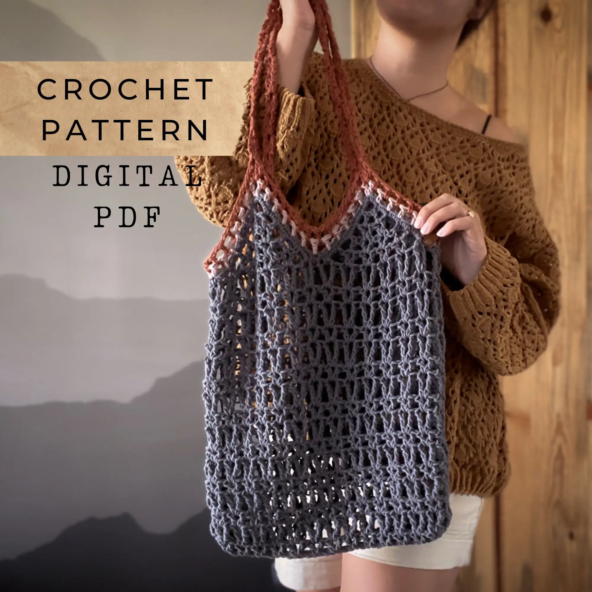 Market Bag Crochet Pattern