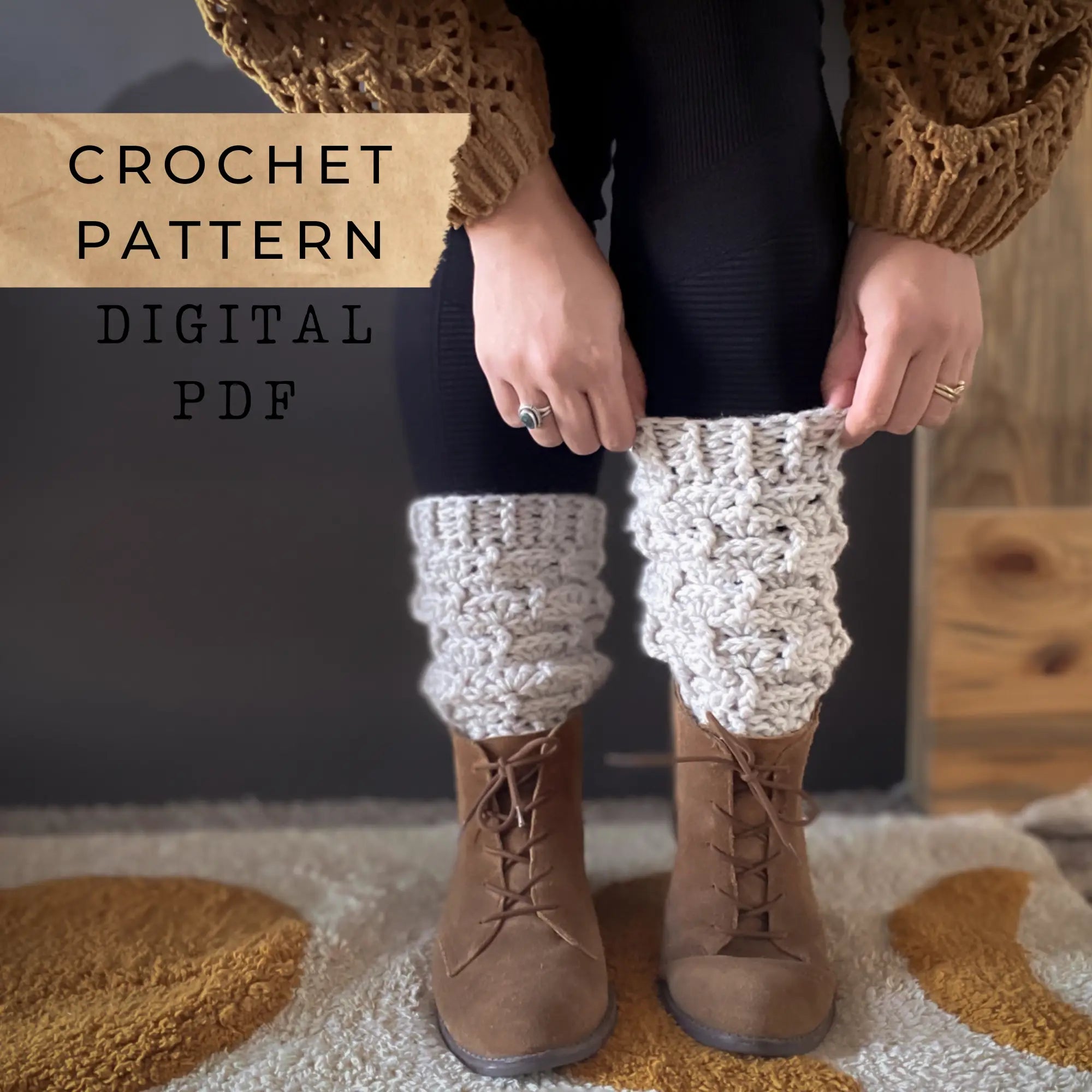 Columbia Boot Socks Crochet Pattern