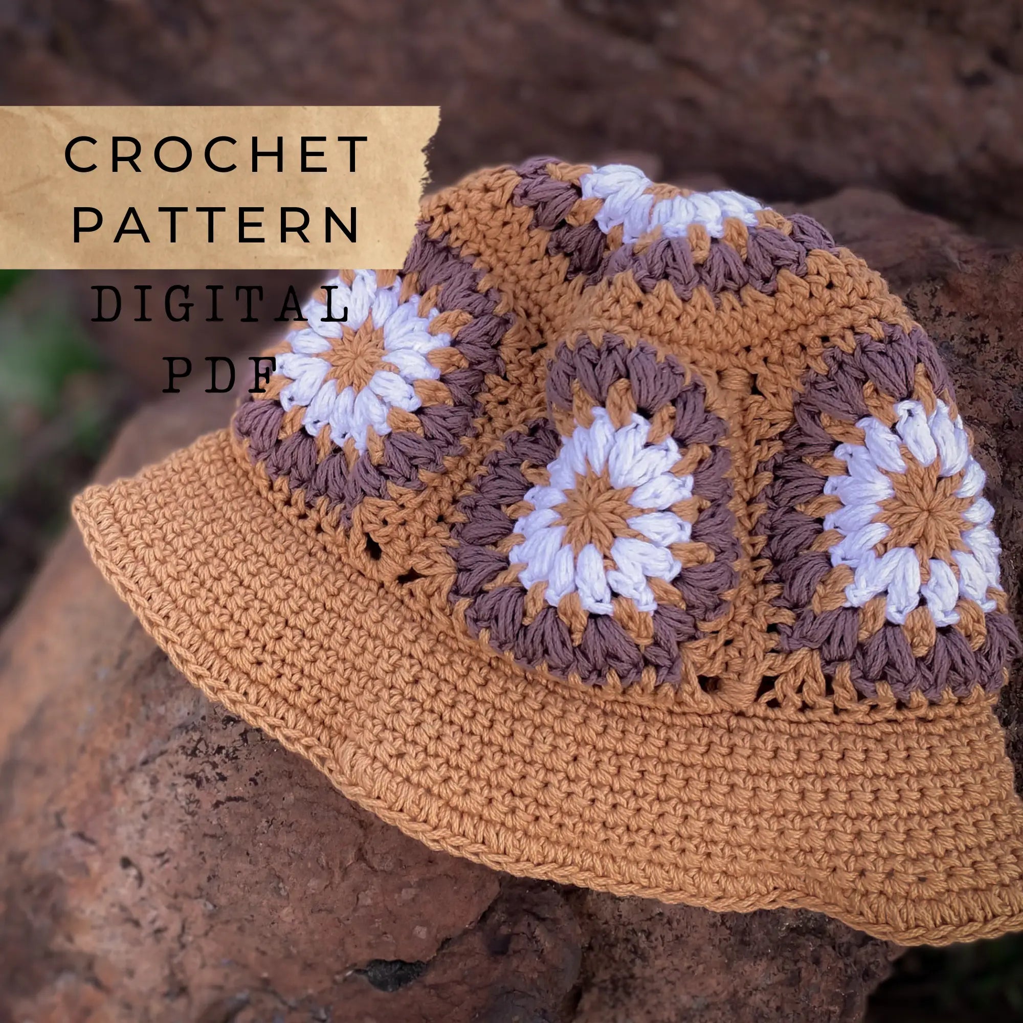 Cascade Bucket Hat Crochet Pattern
