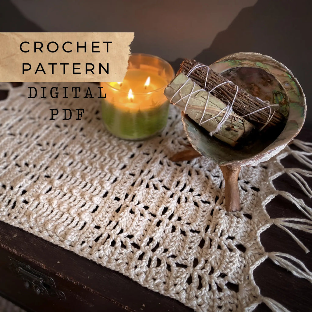 Sage Table Decor Crochet Pattern