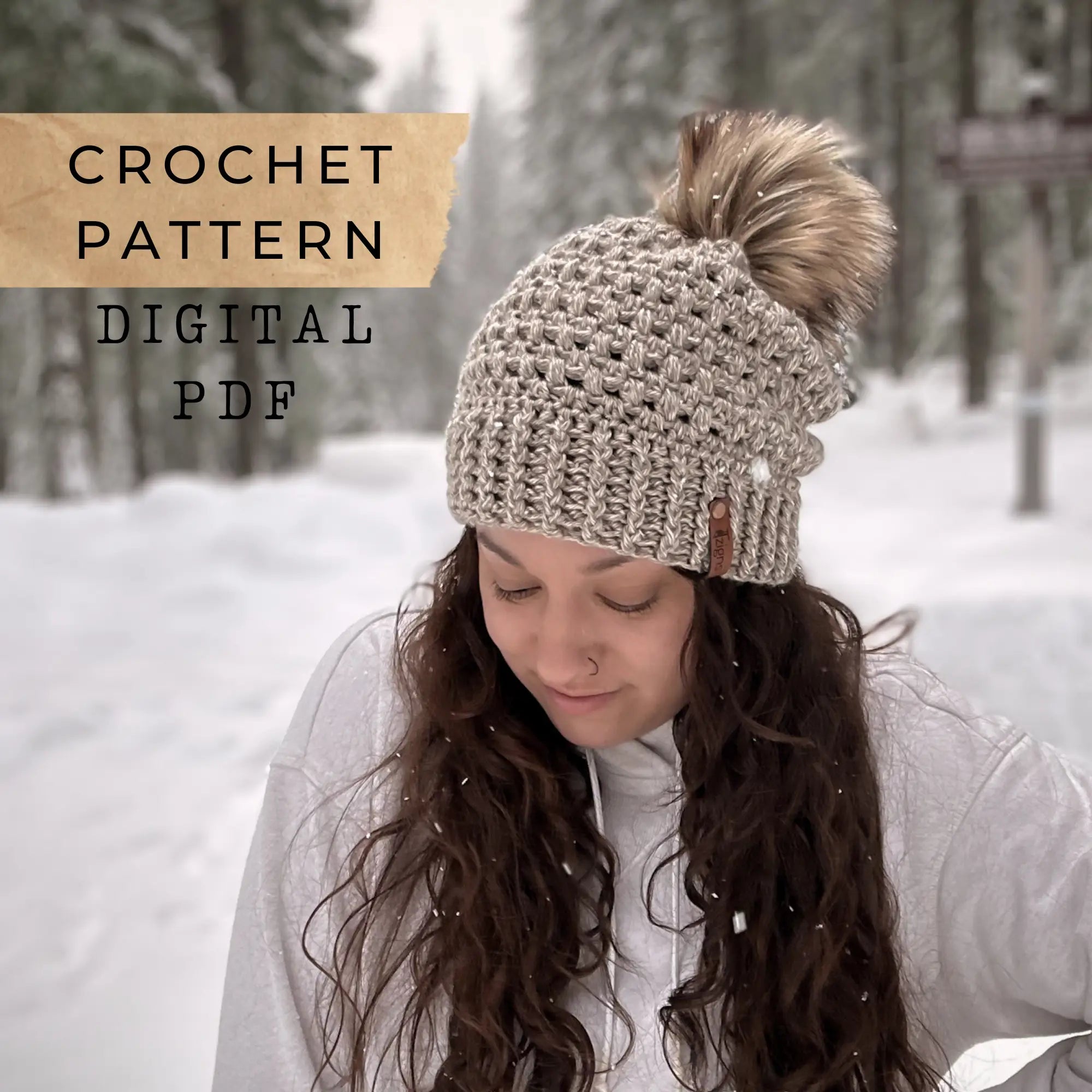 Cascade Slouch Crochet Pattern