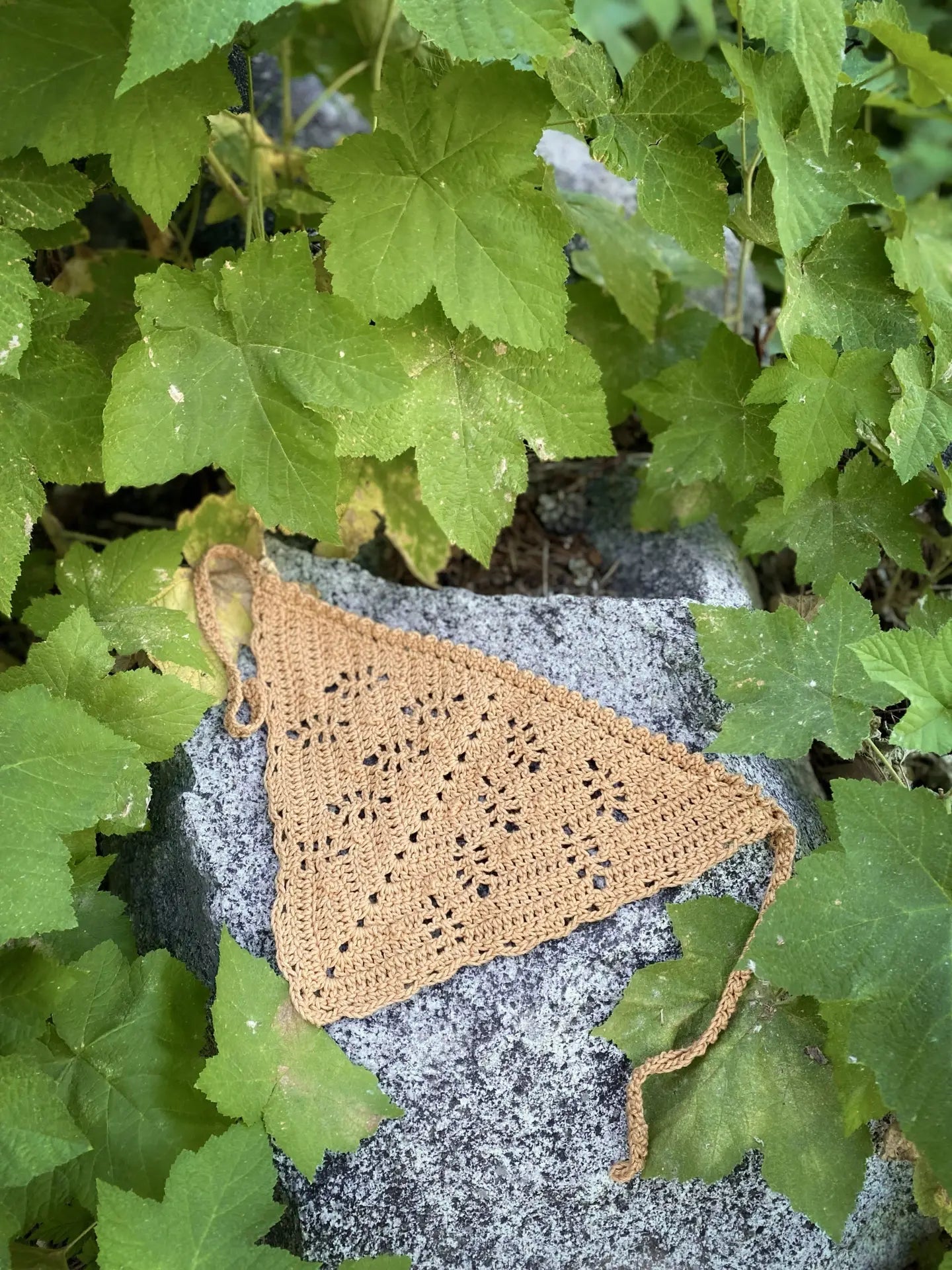 Sweet Sage Bandana Crochet Pattern