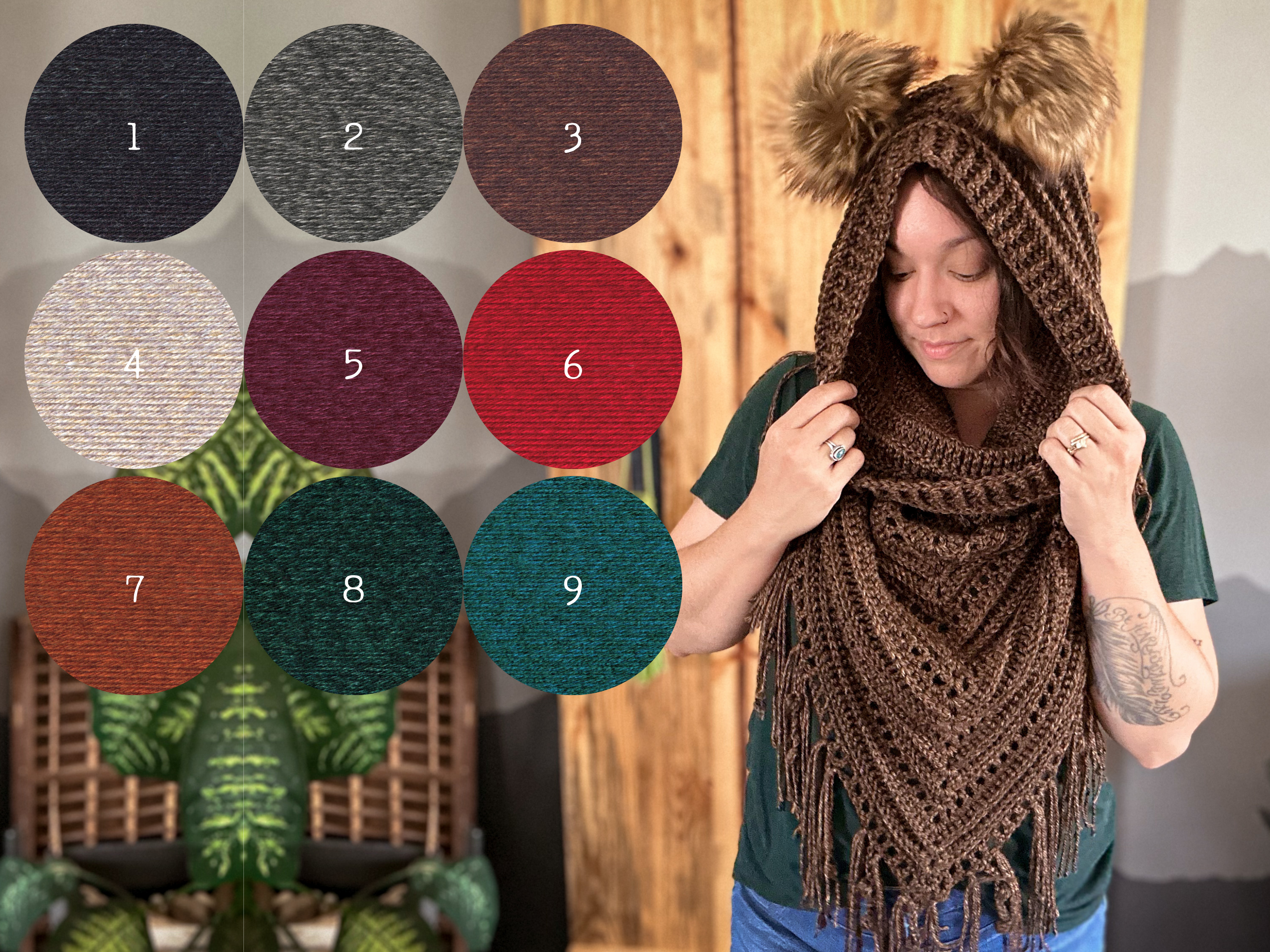 Bear Hood | 5 sizes