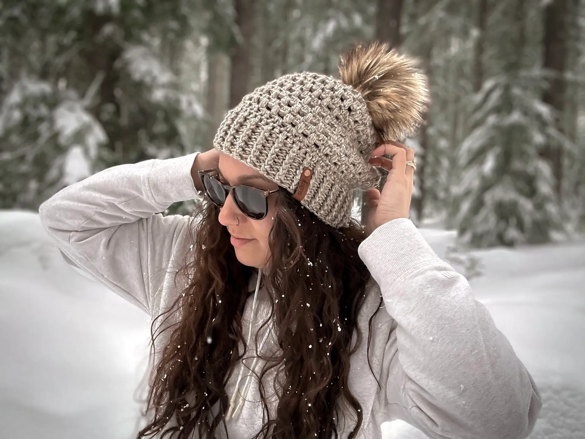Cascade Slouch Crochet Pattern