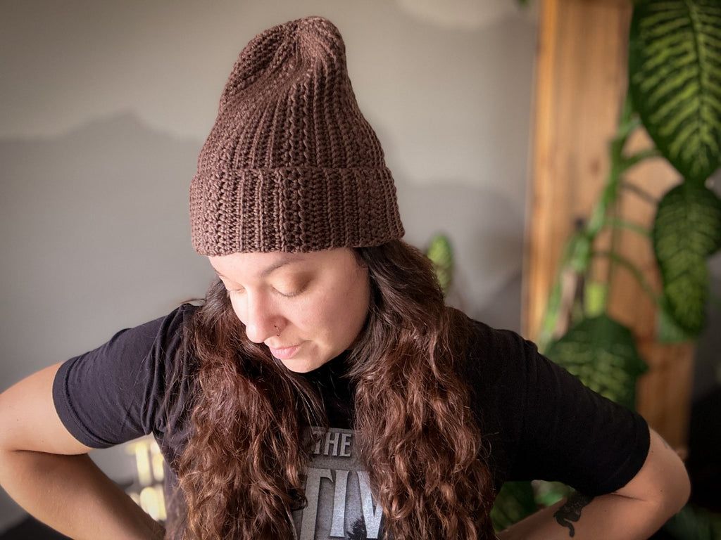 Nature Walk Beanie Crochet Pattern