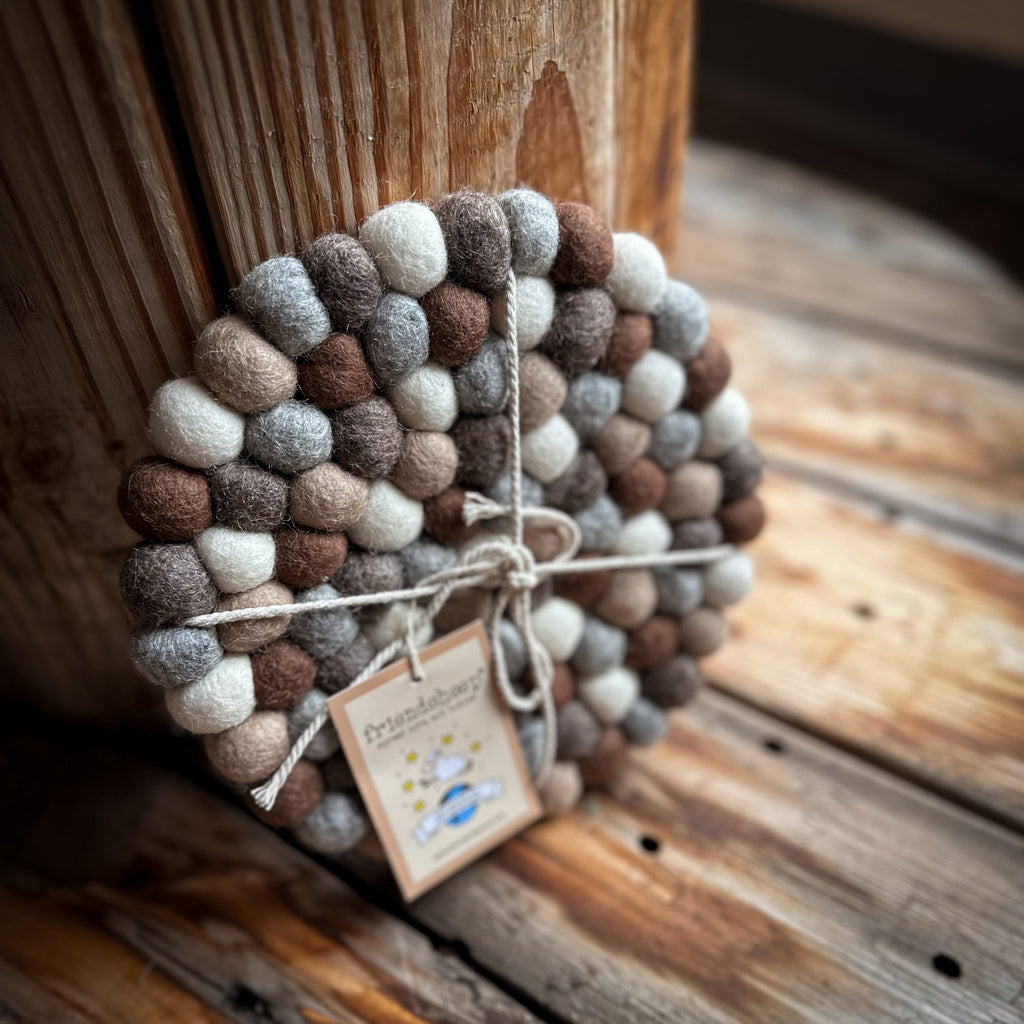 Eco Trivet & Coasters by Friendsheep | Earthy