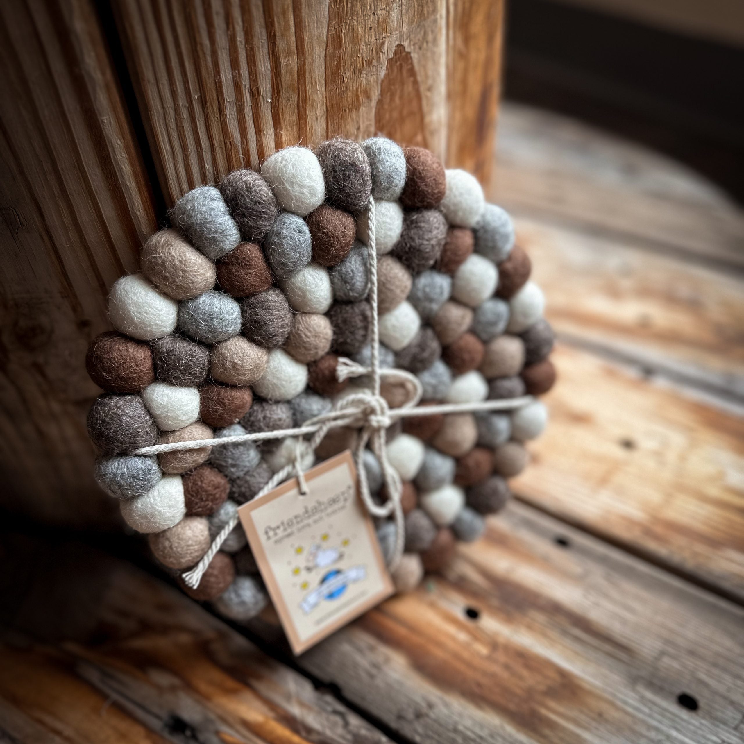 Eco Trivet & Coasters by Friendsheep | Earthy