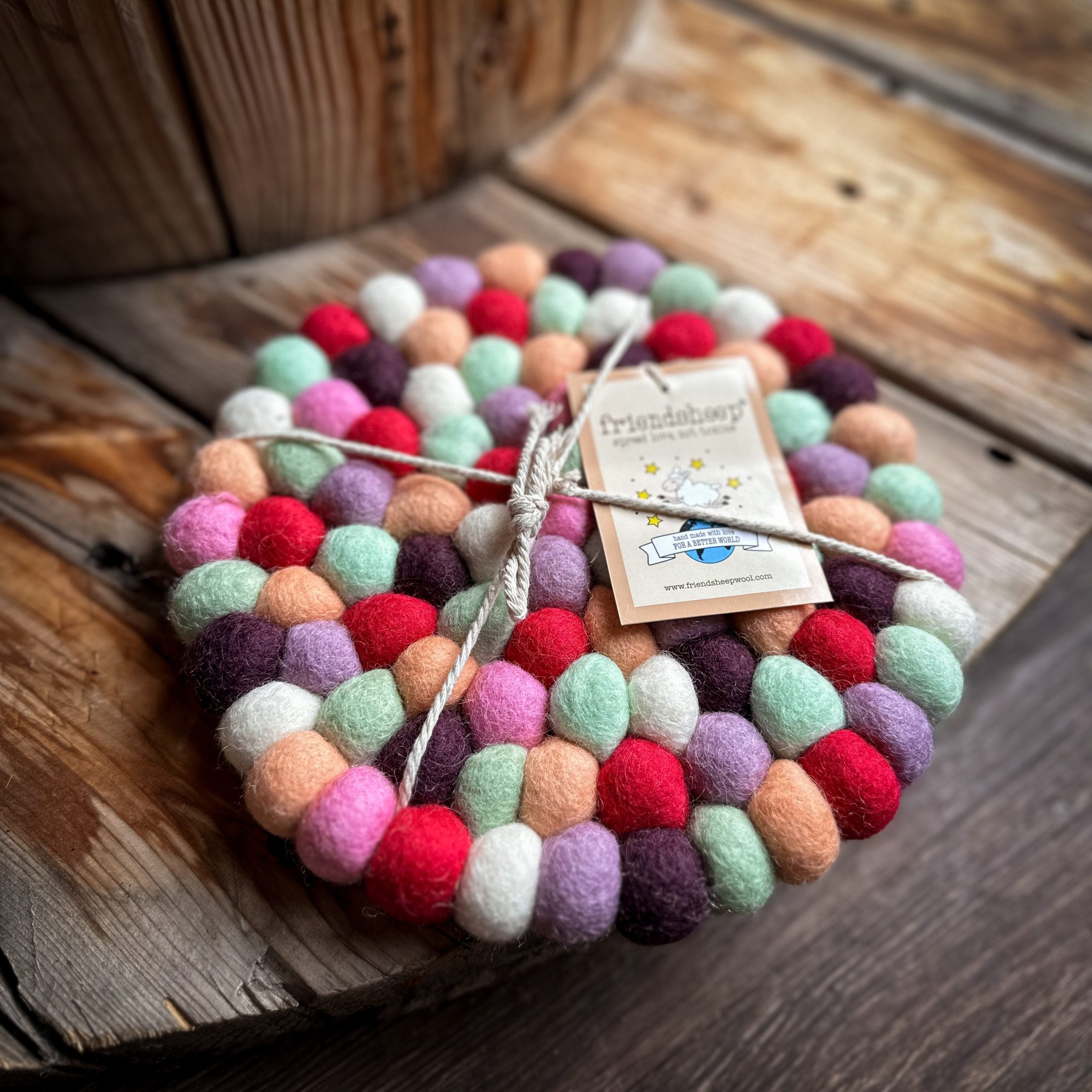 Eco Trivet & Coasters by Friendsheep | Macarons