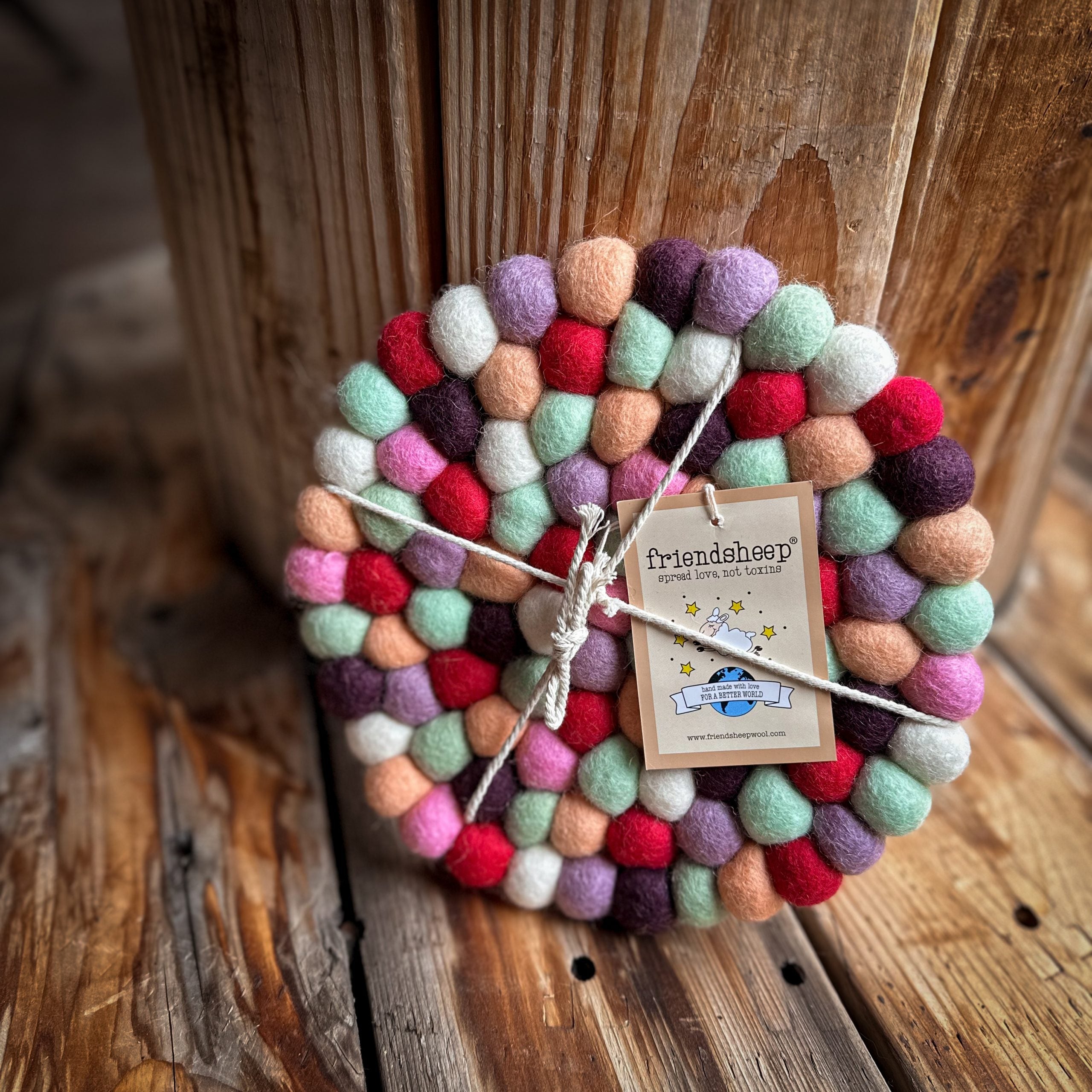 Eco Trivet & Coasters by Friendsheep | Macarons