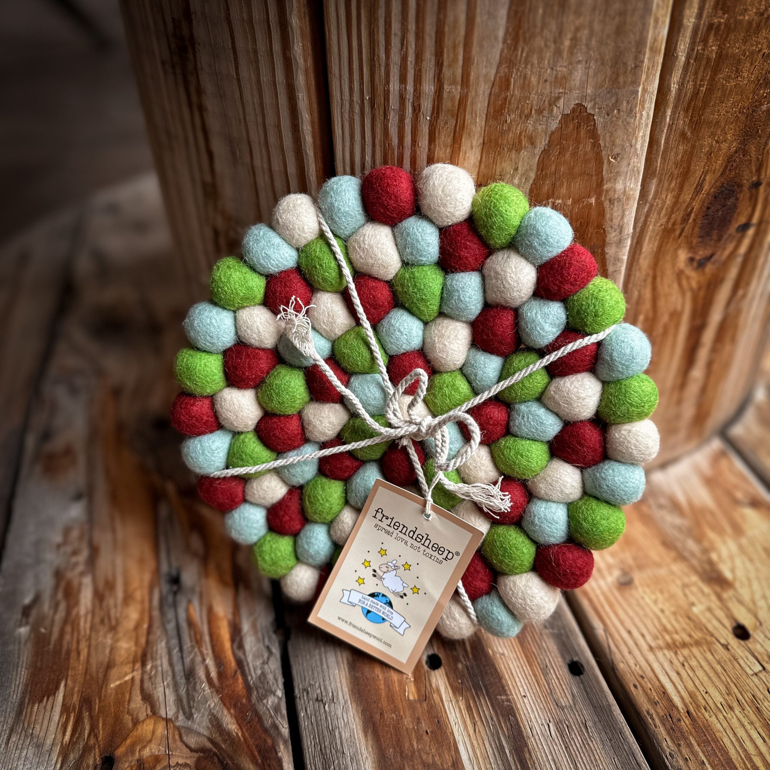 Eco Trivet & Coasters by Friendsheep | Yuletide