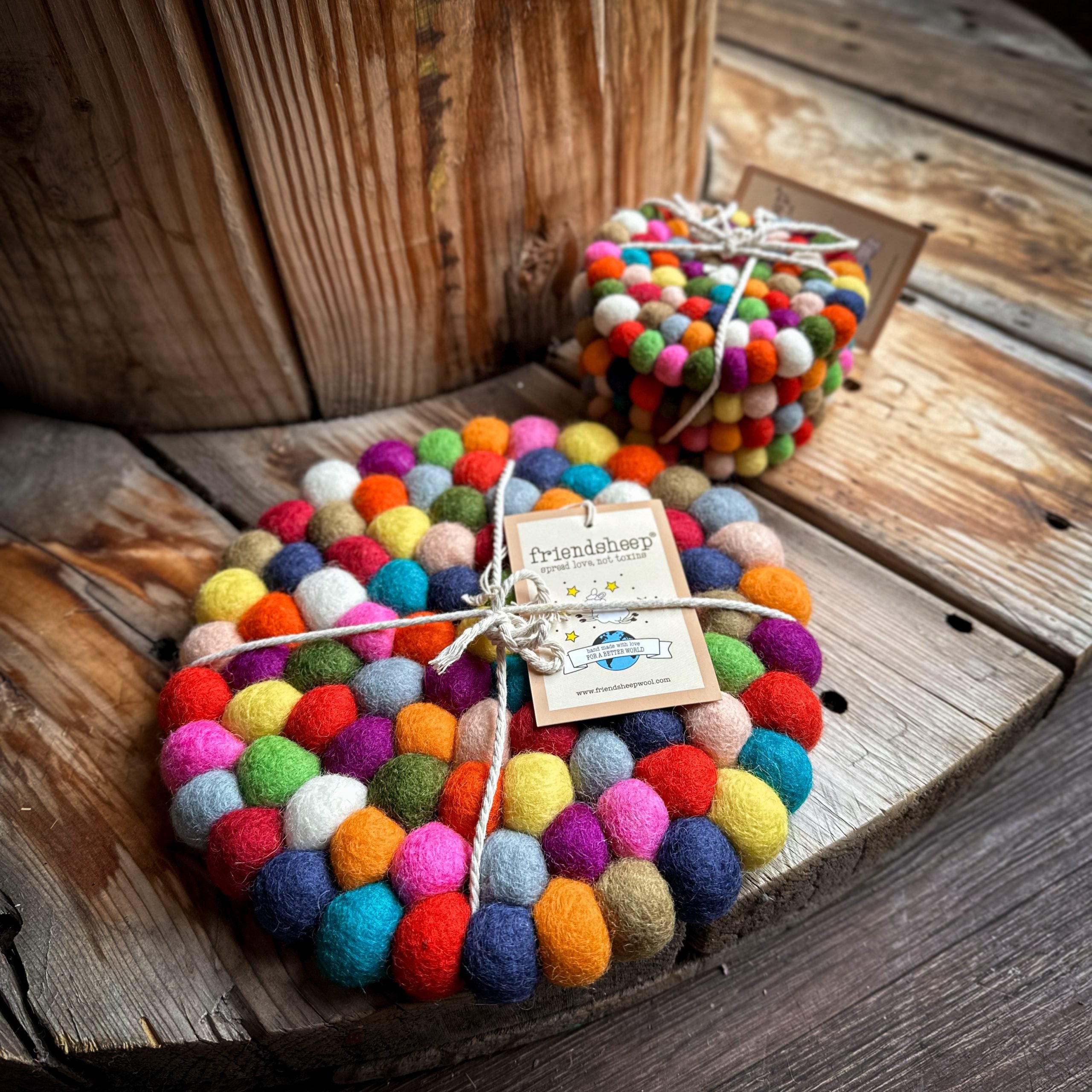 Eco Trivet & Coasters by Friendsheep | Boho