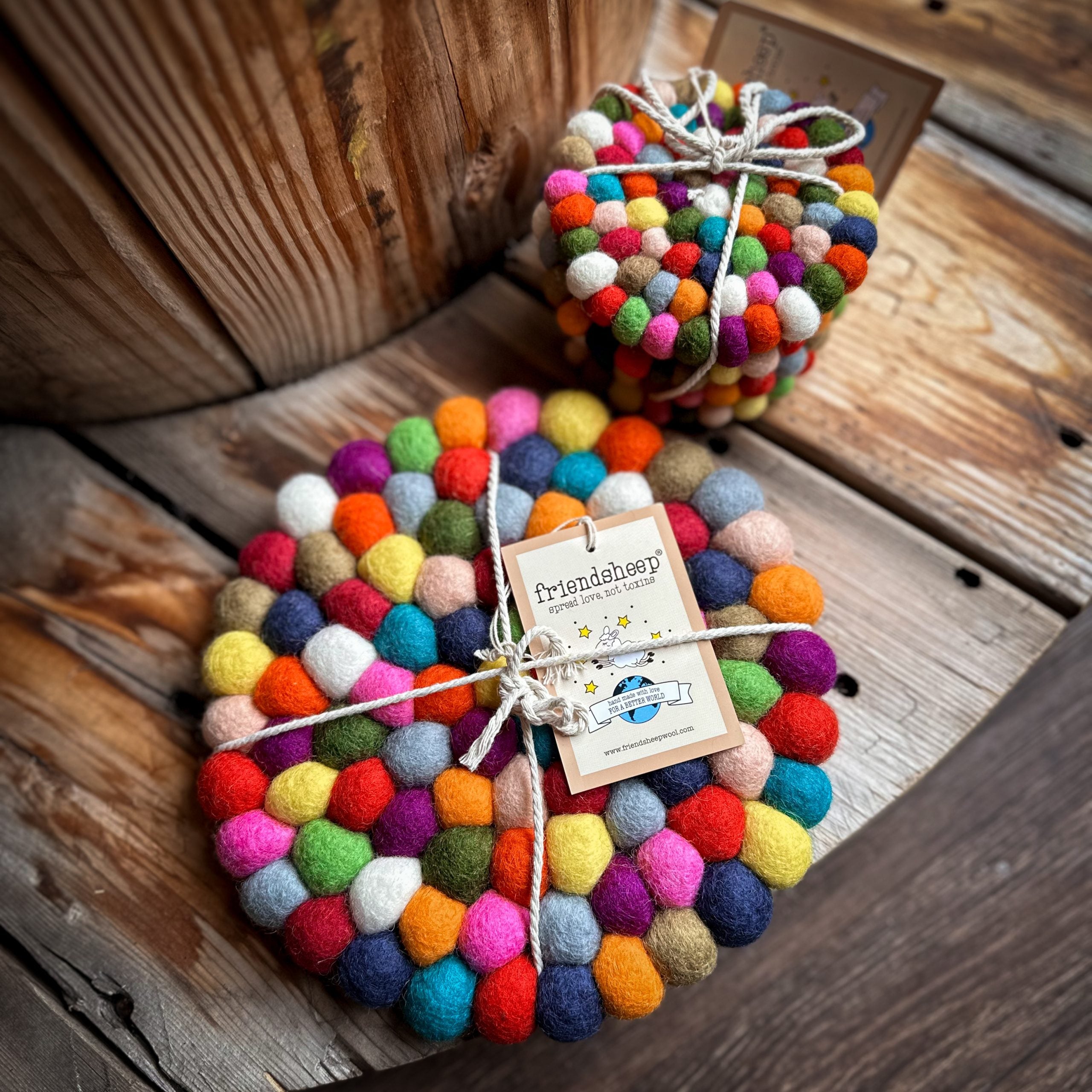 Eco Trivet & Coasters by Friendsheep | Boho