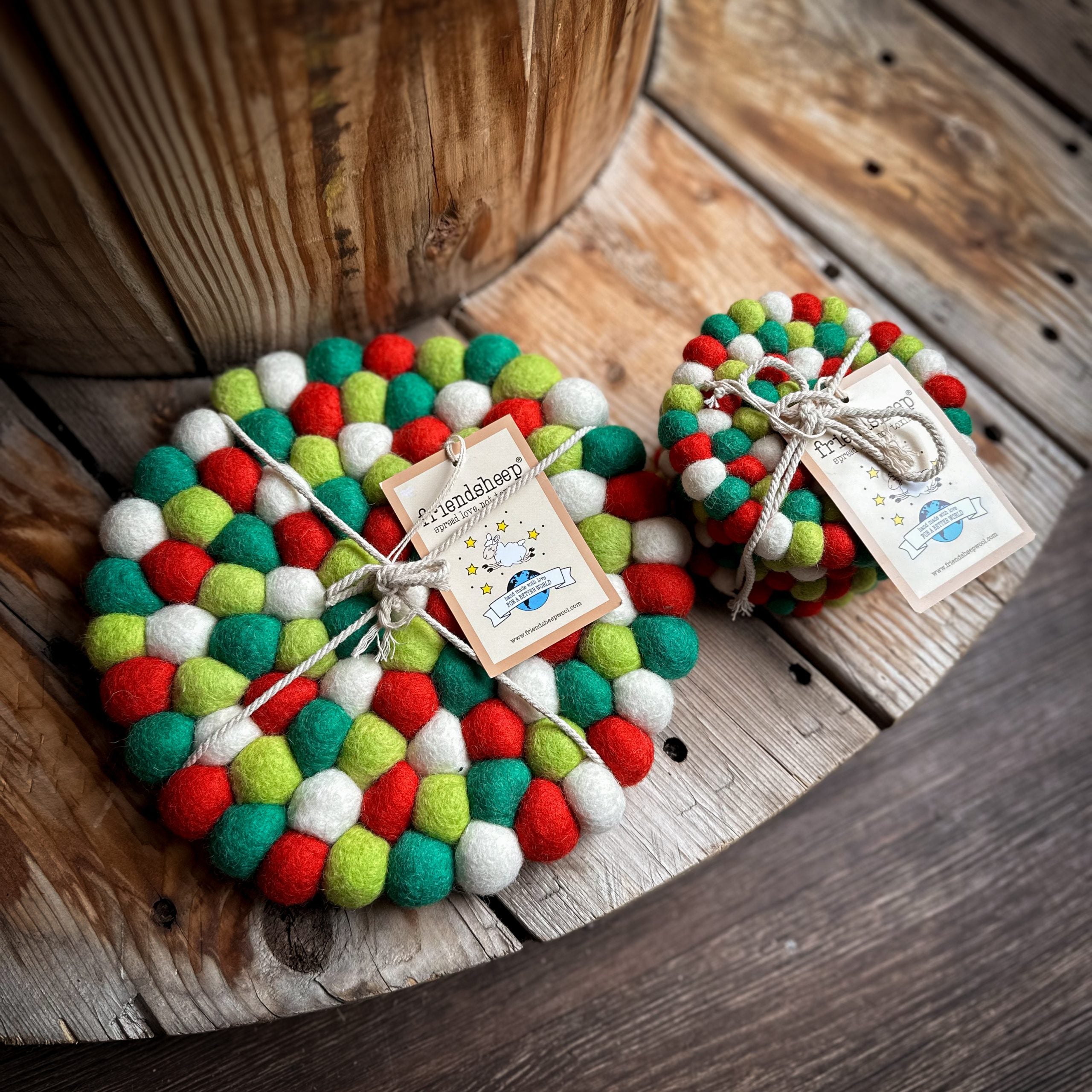 Eco Trivet & Coasters by Friendsheep | North Pole