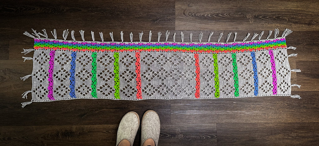 Chromatic Lace Wrap Crochet Pattern