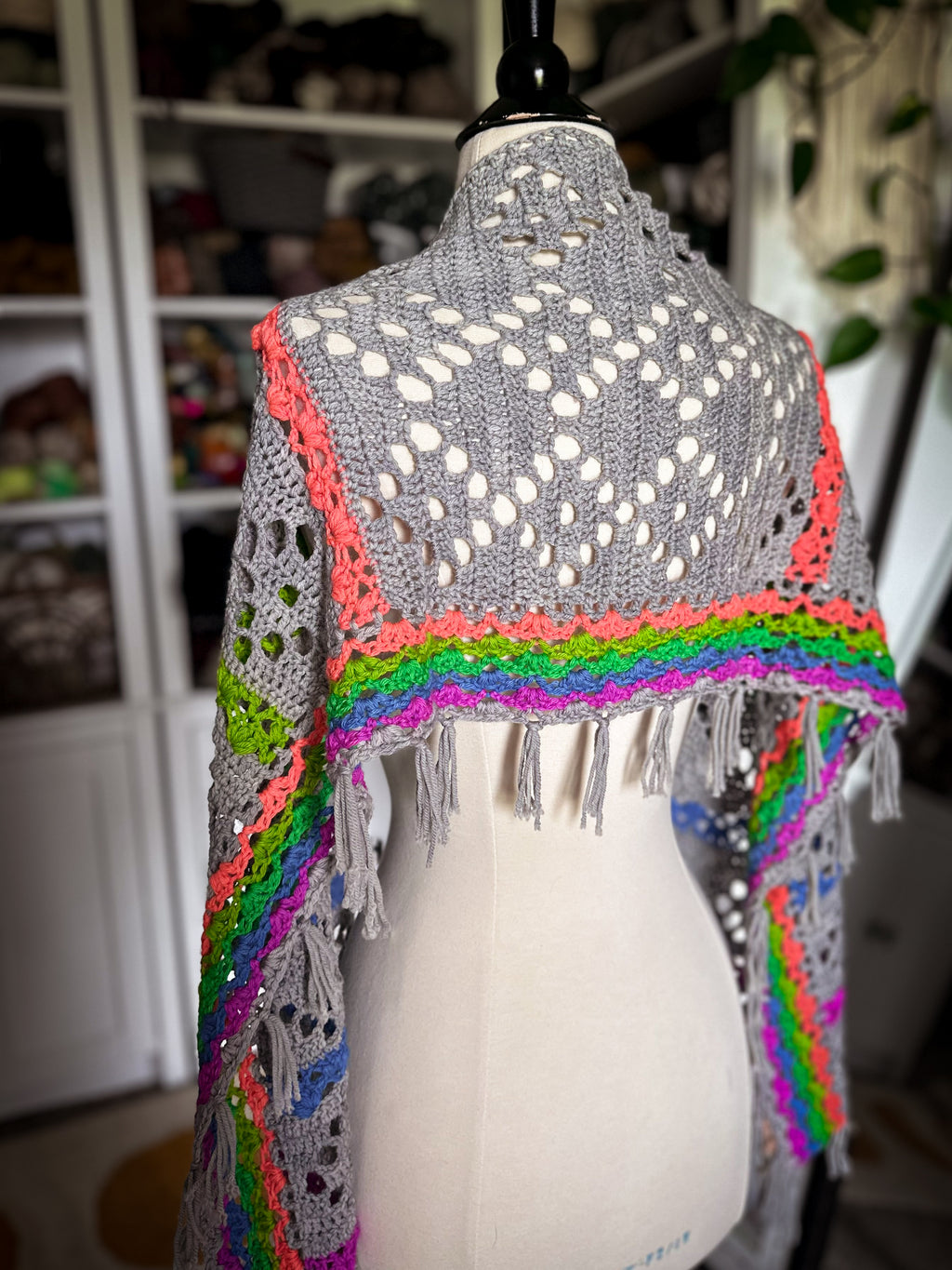 Chromatic Lace Wrap Crochet Pattern