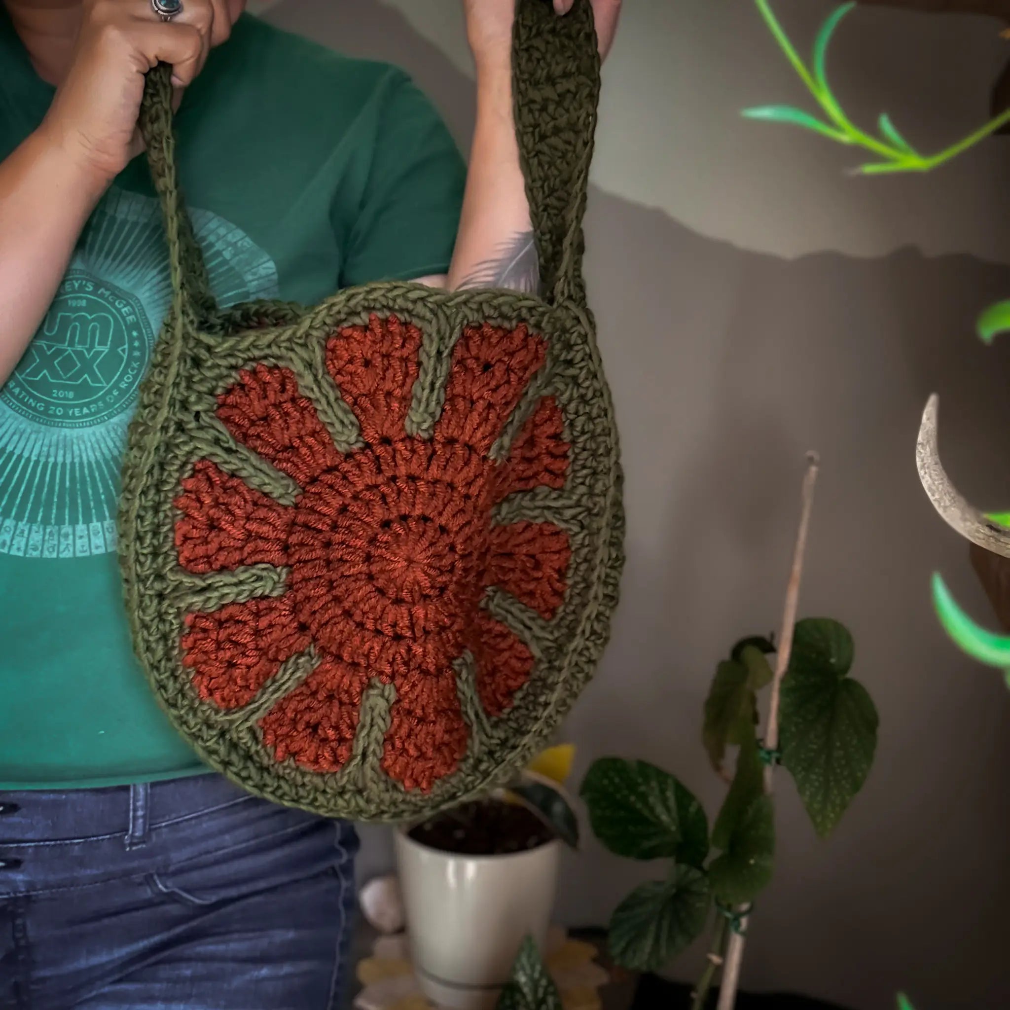 Soul Flower Bag Crochet Pattern