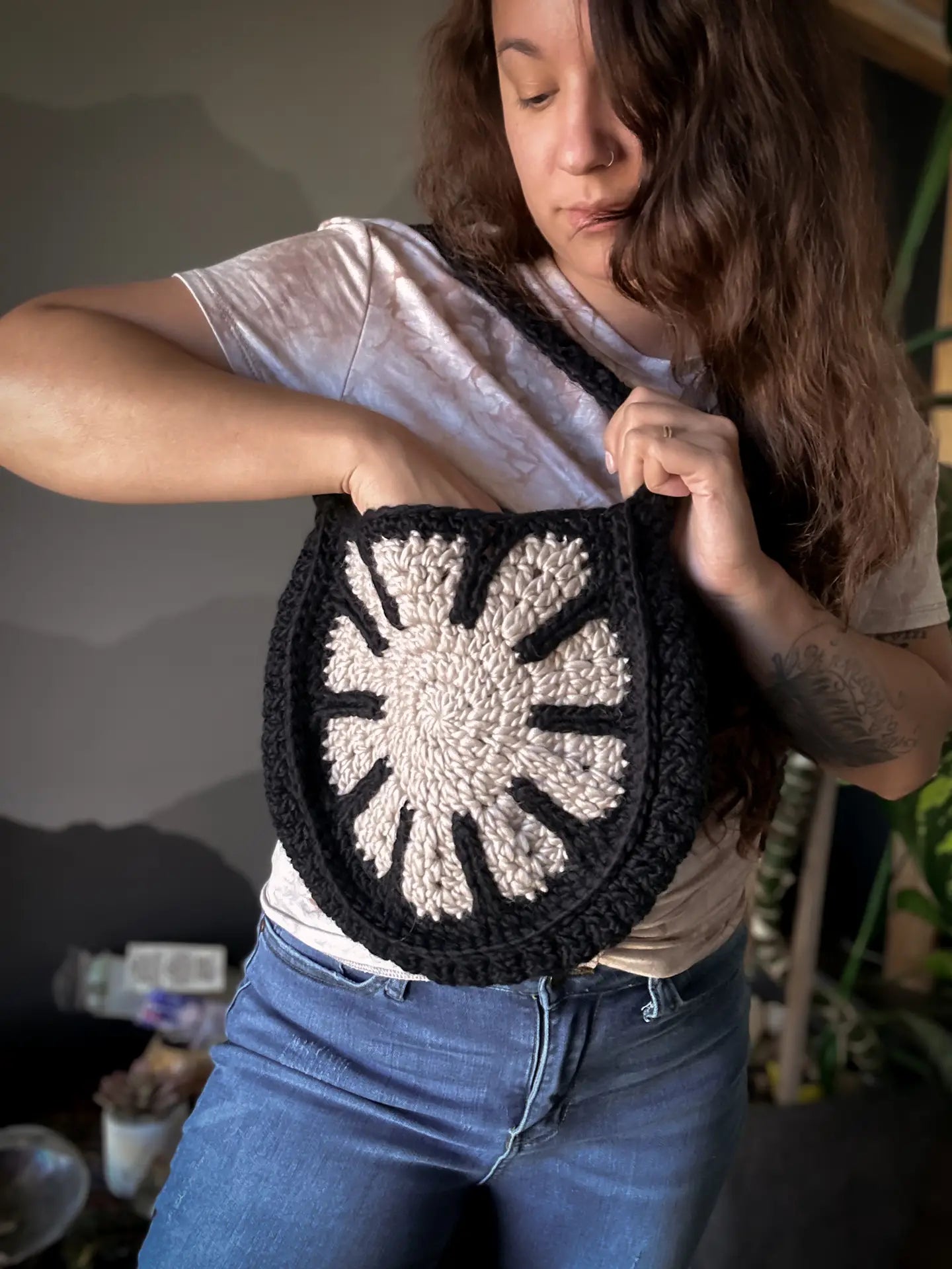 Soul Flower Bag Crochet Pattern