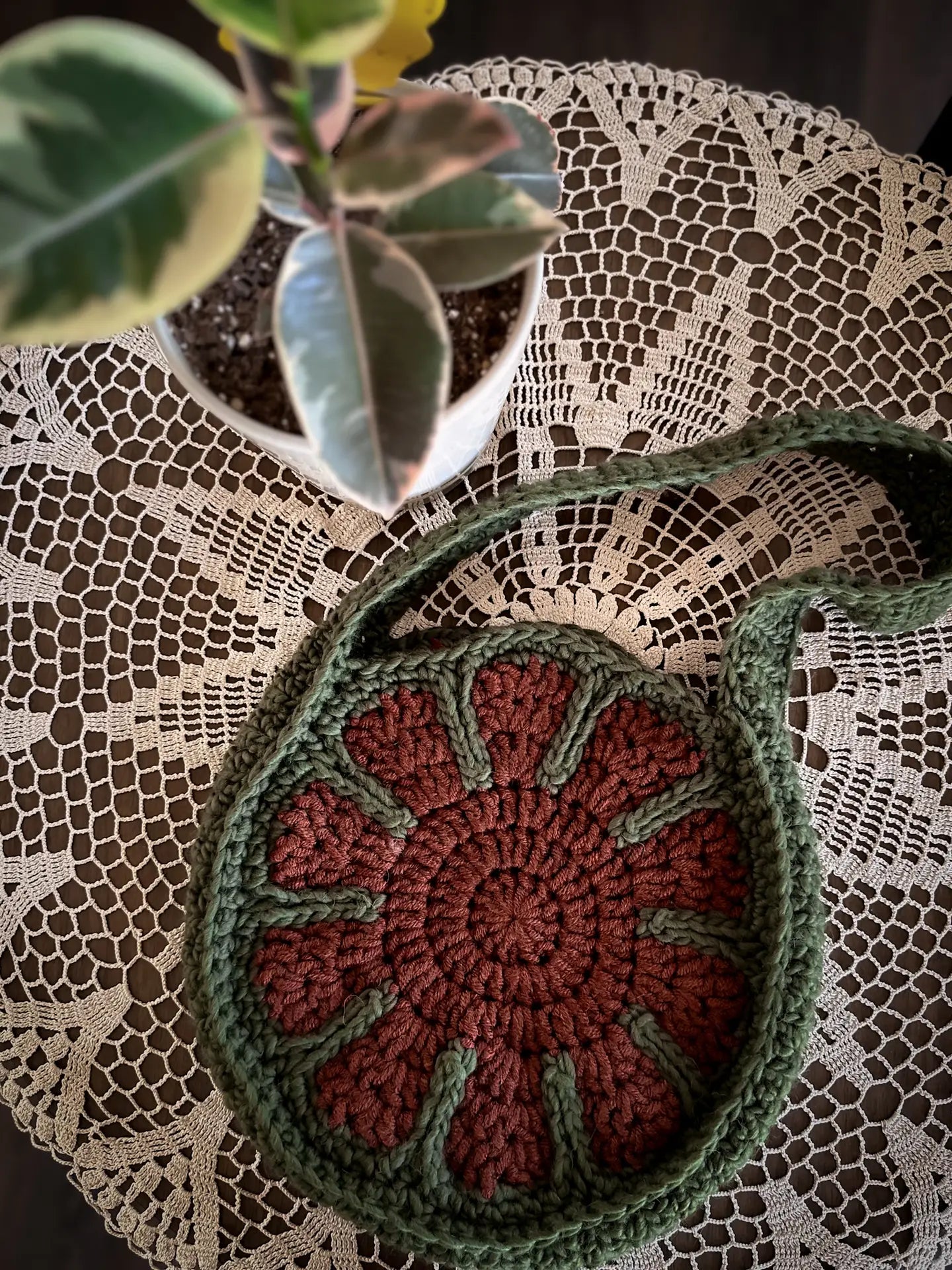 Soul Flower Bag Crochet Pattern