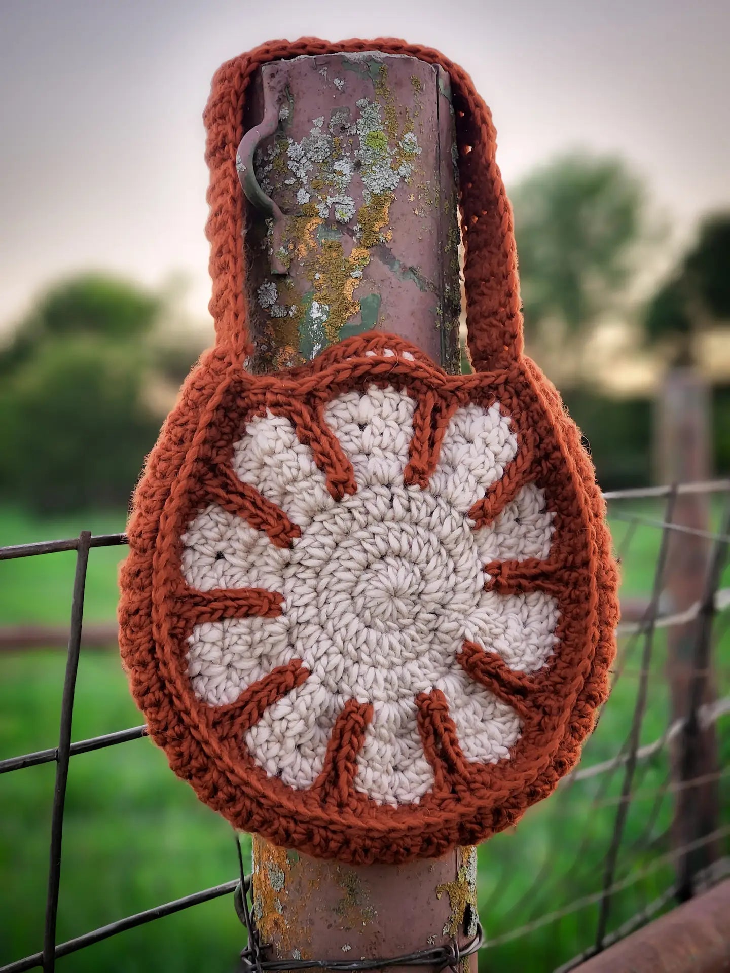Soul Flower Bag Crochet Pattern